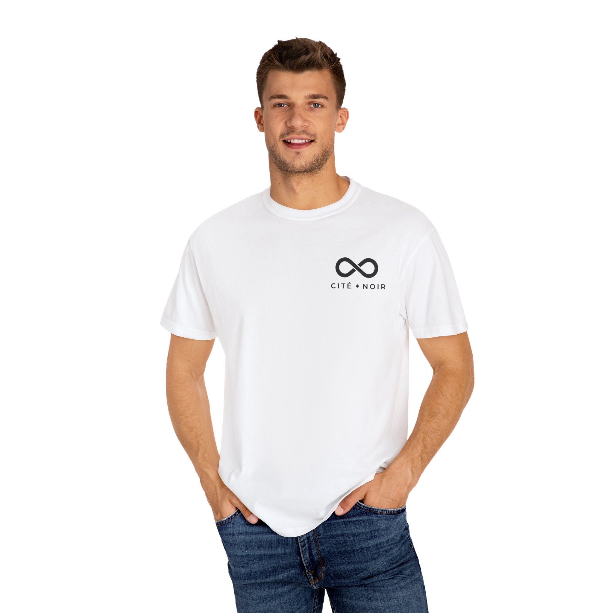 Unisex Garment-Dyed T-Shirt - Infinite Style & B3LLAK05 Design - Perfect for Casual Wear