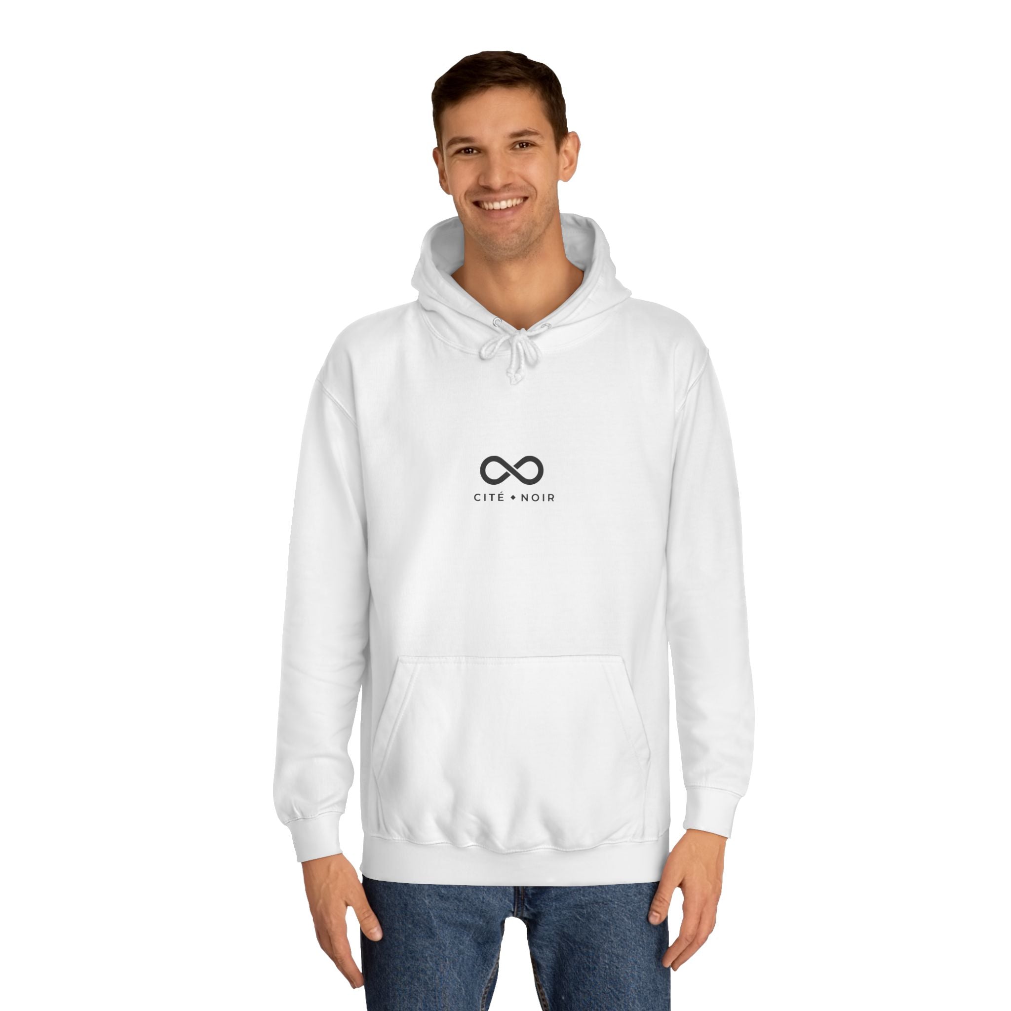 Unisex College Hoodie with Inspirational Design - Perfect for Students & Casual Wear