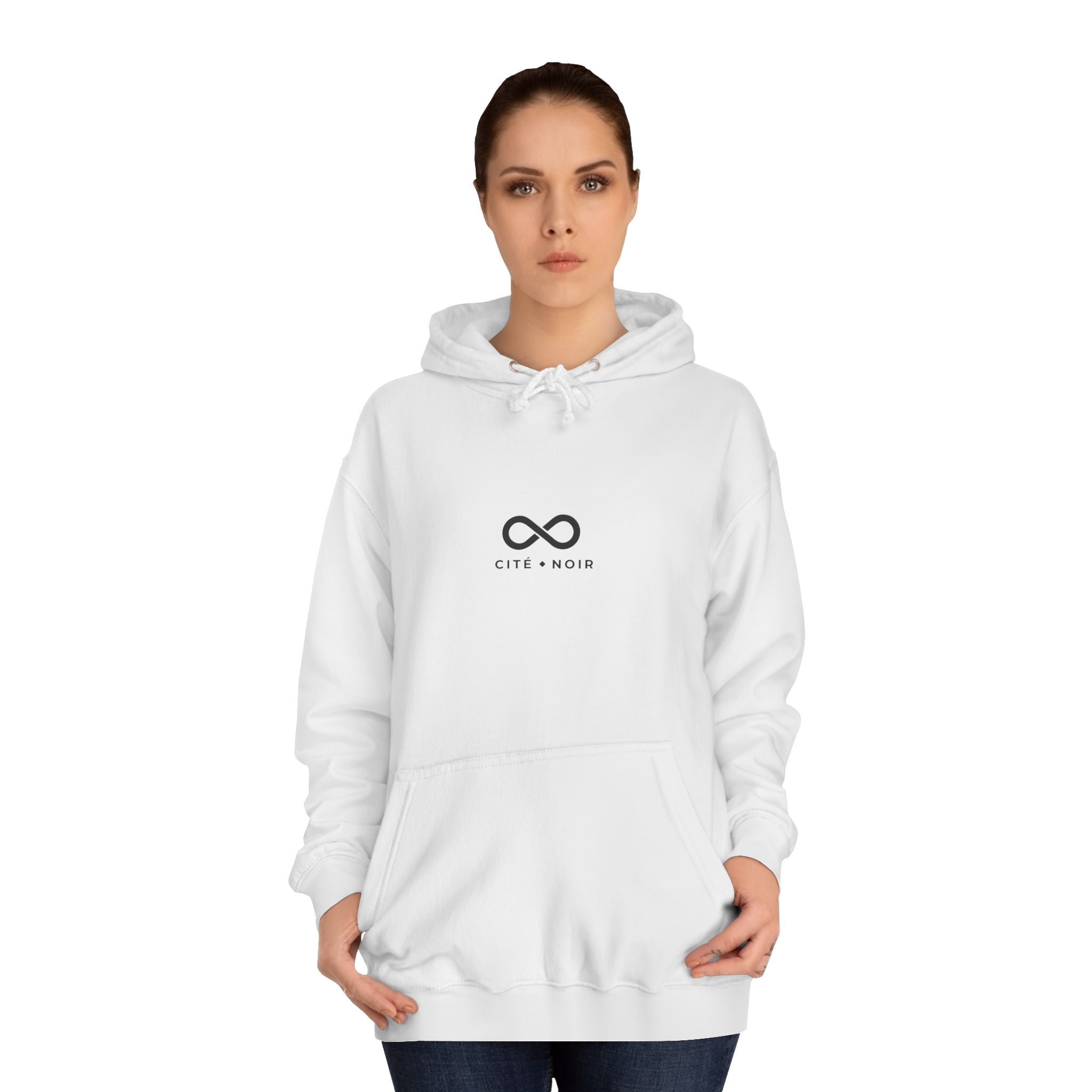 Unisex College Hoodie with Inspirational Design - Perfect for Students & Casual Wear
